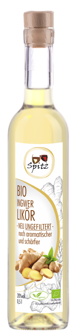 Bio Ingwerlikoer Spitz naturtrueb