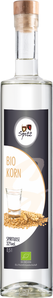 Veganer Bio Korn Spirituose Schnaps