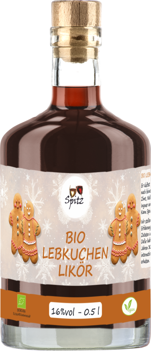 Bio Lebkuchen Likoer Spitz