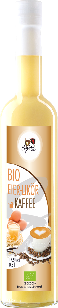 Bio Eierlikoer mit aromatischem Cappuccino