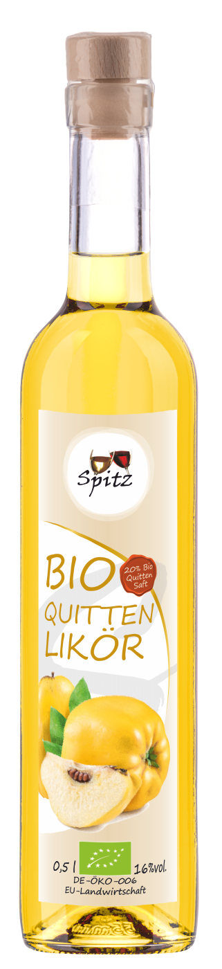 Bio Quitten Likoer mit 20% Quittensaft